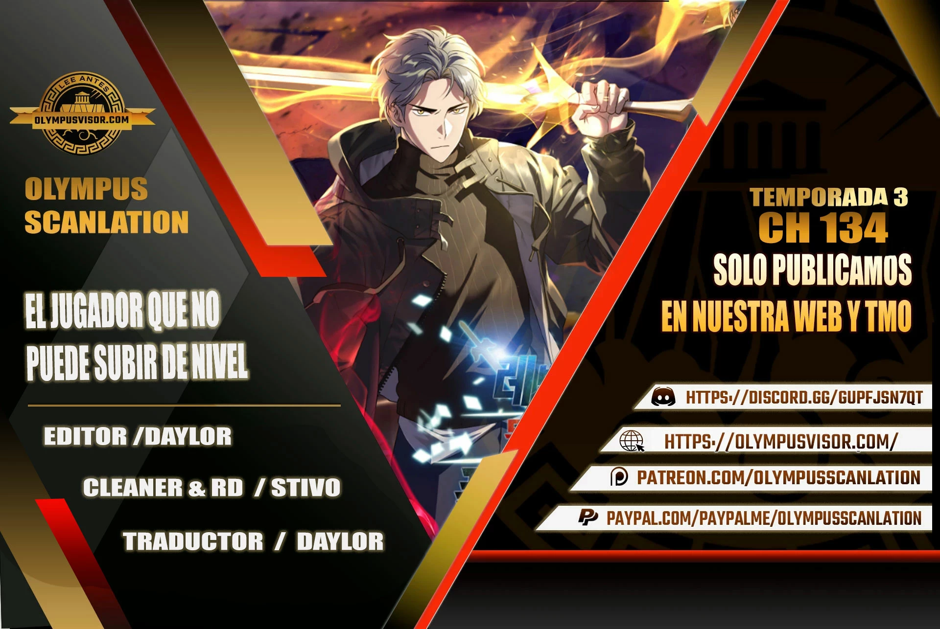 *El jugador que no puede subir de nivel > Capitulo 134 > Page 01