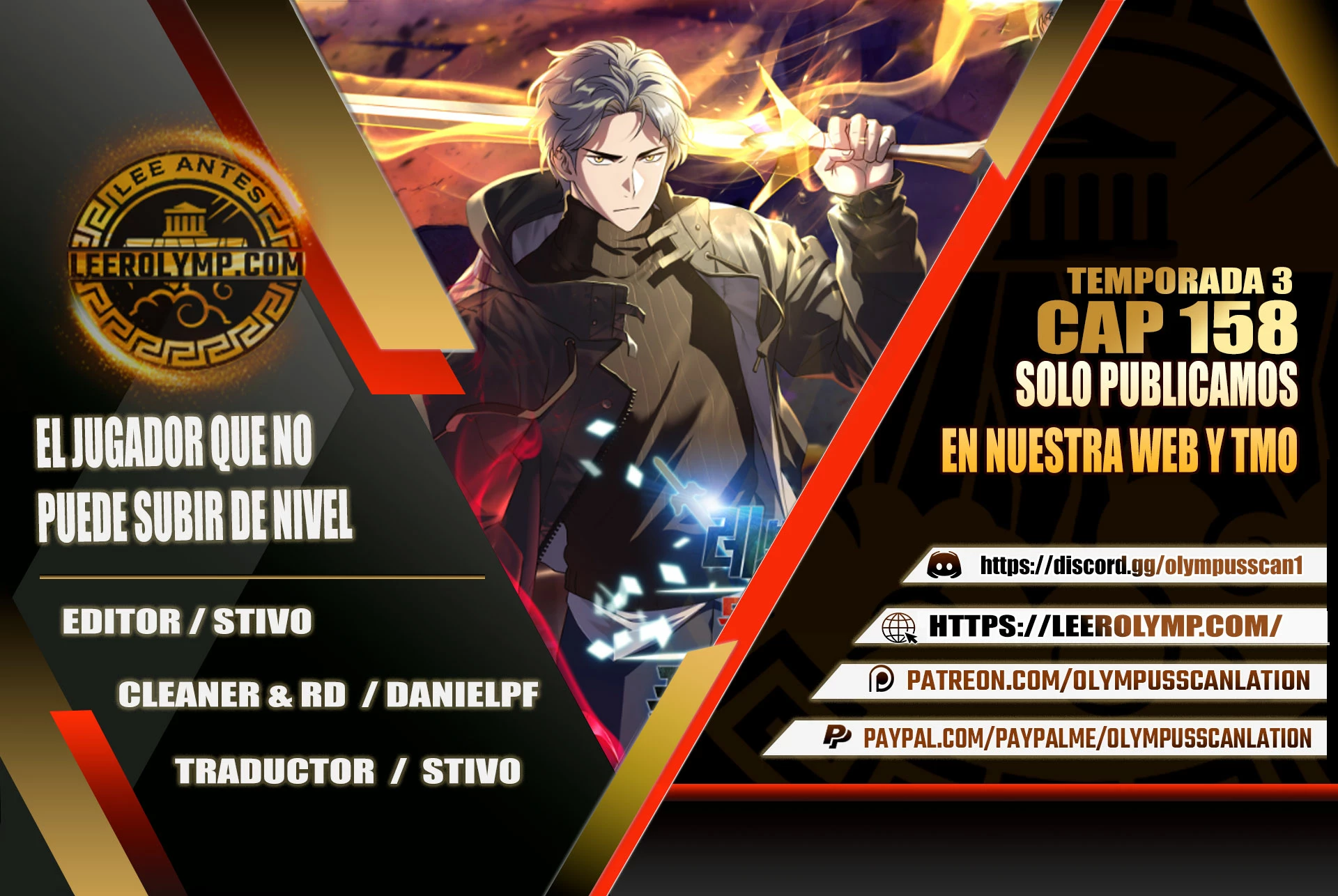 *El jugador que no puede subir de nivel > Capitulo 158 > Page 01