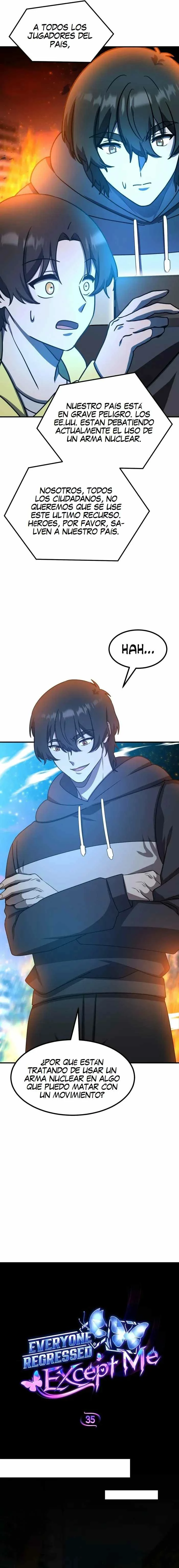 Todos retrocedieron menos ¡YO! > Capitulo 35 > Page 31