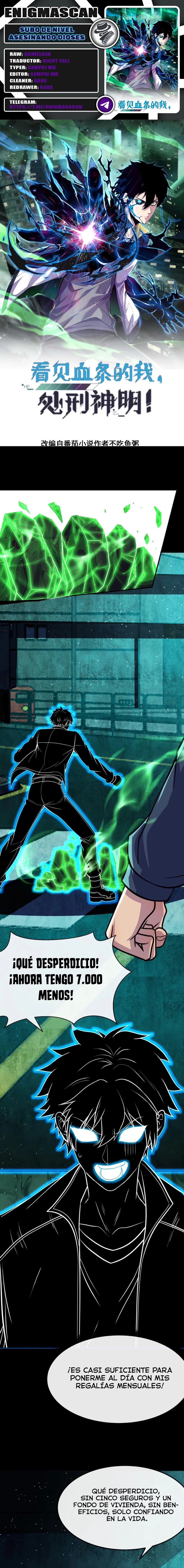 Subo de Nivel Asesinando Dioses > Capitulo 72 > Page 01