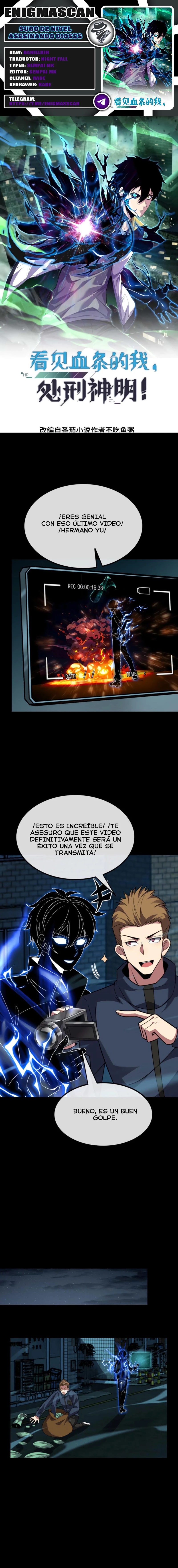 Subo de Nivel Asesinando Dioses > Capitulo 76 > Page 01
