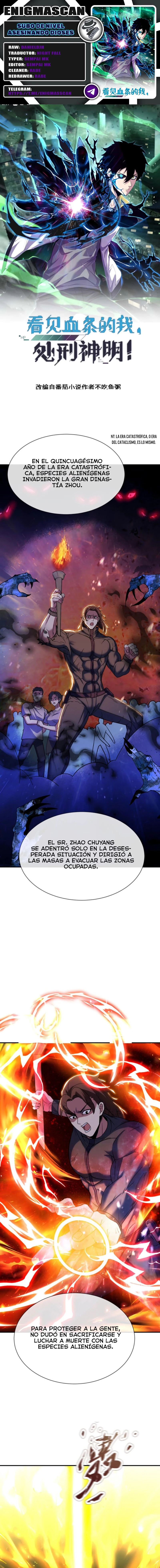 Subo de Nivel Asesinando Dioses > Capitulo 78 > Page 01