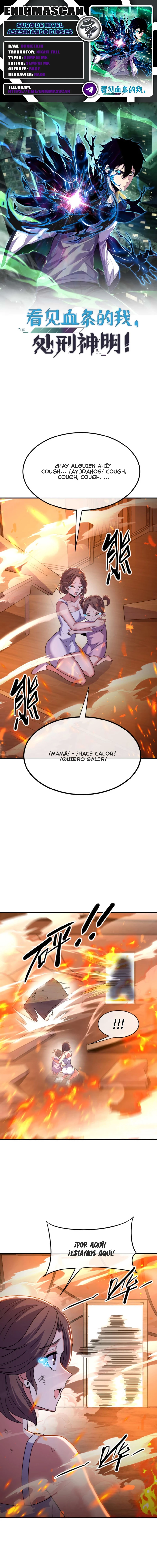 Subo de Nivel Asesinando Dioses > Capitulo 83 > Page 01
