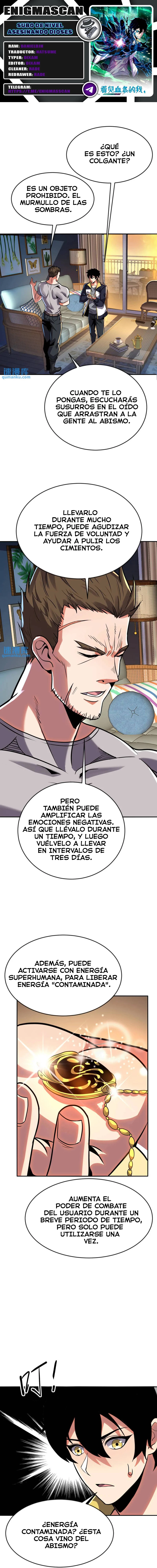 Subo de Nivel Asesinando Dioses > Capitulo 99 > Page 01