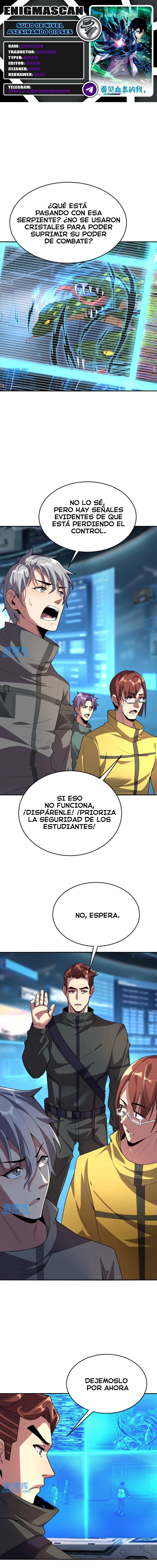 Subo de Nivel Asesinando Dioses > Capitulo 105 > Page 01