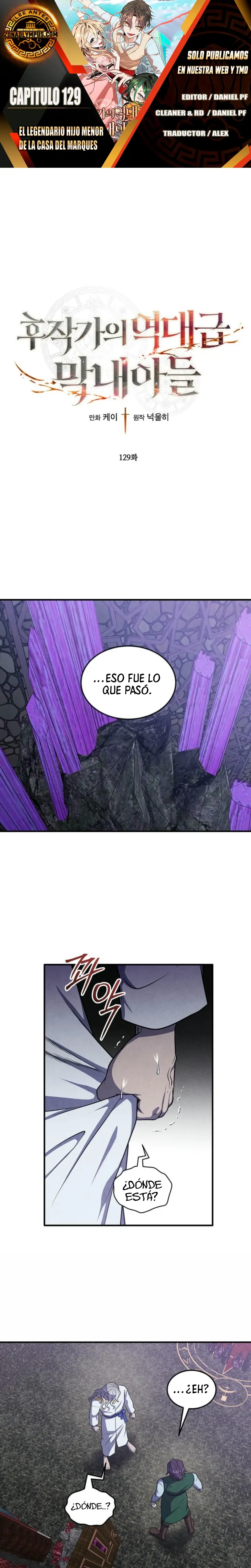 El legendario hijo menor de la Casa del Marques > Capitulo 129 > Page 01