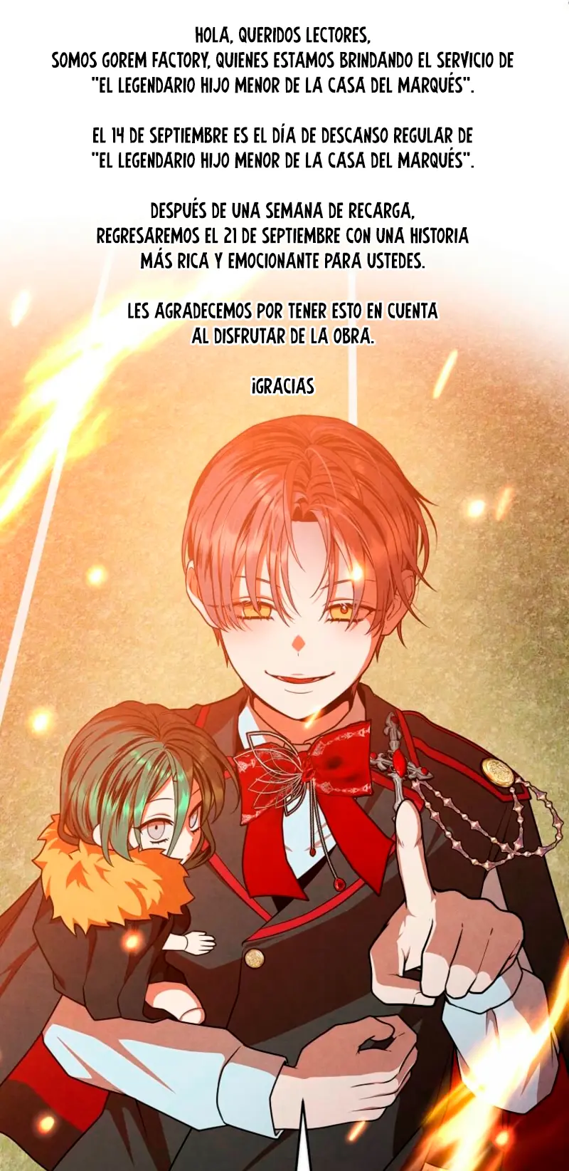 El legendario hijo menor de la Casa del Marques > Capitulo 145.5 > Page 01