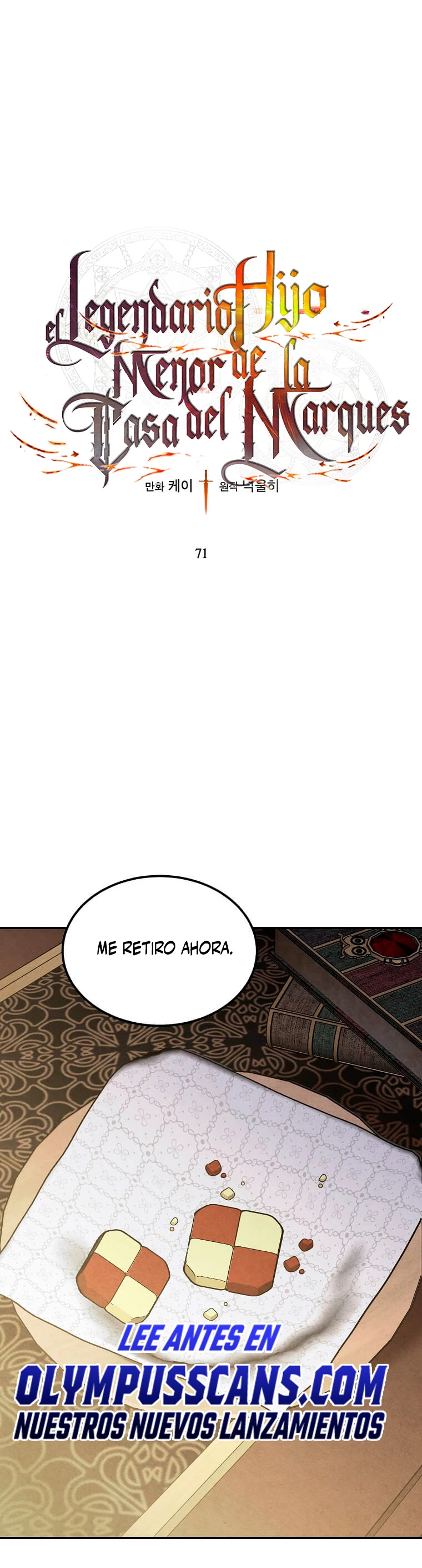 El legendario hijo menor de la Casa del Marques > Capitulo 71 > Page 01