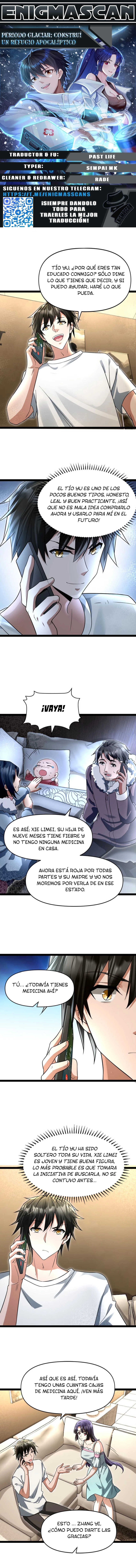 Periodo Glaciar: Construí un Refugio Apocalíptico > Capitulo 42 > Page 01