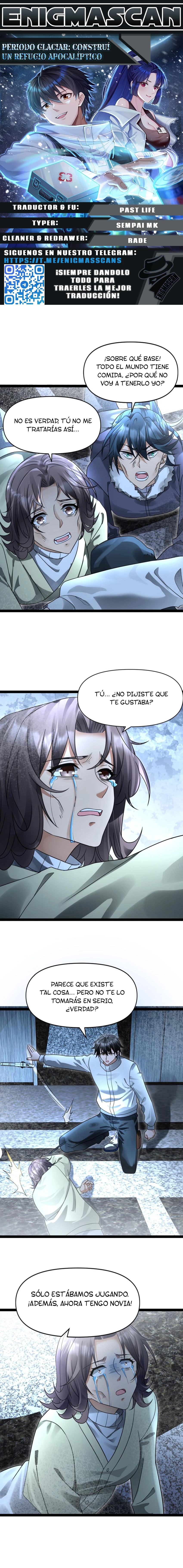 Periodo Glaciar: Construí un Refugio Apocalíptico > Capitulo 52 > Page 01