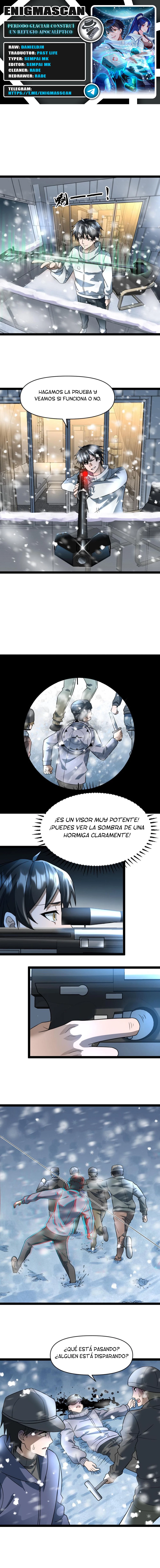 Periodo Glaciar: Construí un Refugio Apocalíptico > Capitulo 54 > Page 01