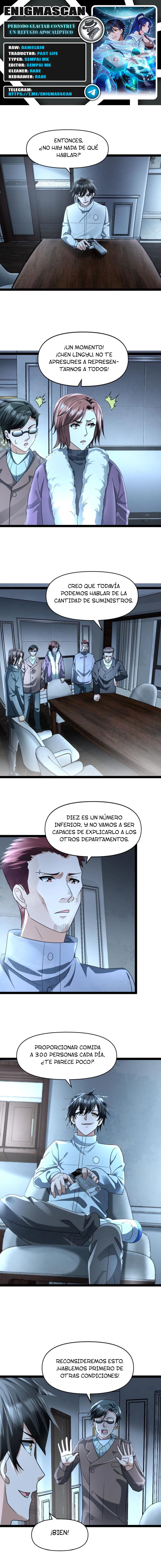 Periodo Glaciar: Construí un Refugio Apocalíptico > Capitulo 65 > Page 01