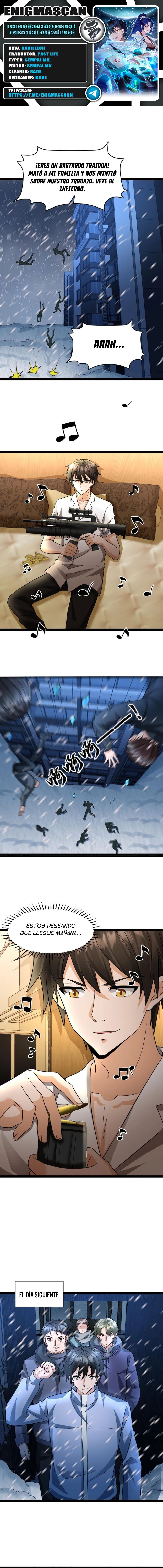 Periodo Glaciar: Construí un Refugio Apocalíptico > Capitulo 71 > Page 01