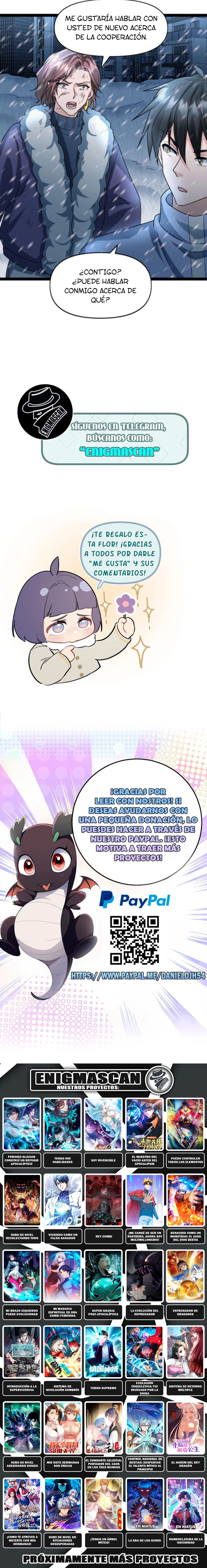 Periodo Glaciar: Construí un Refugio Apocalíptico > Capitulo 71 > Page 41