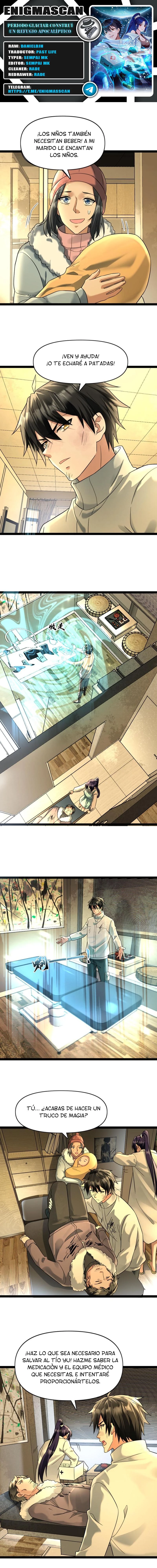 Periodo Glaciar: Construí un Refugio Apocalíptico > Capitulo 76 > Page 01