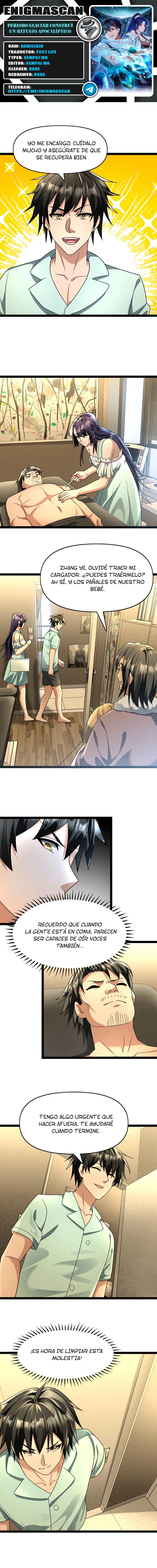 Periodo Glaciar: Construí un Refugio Apocalíptico > Capitulo 81 > Page 01