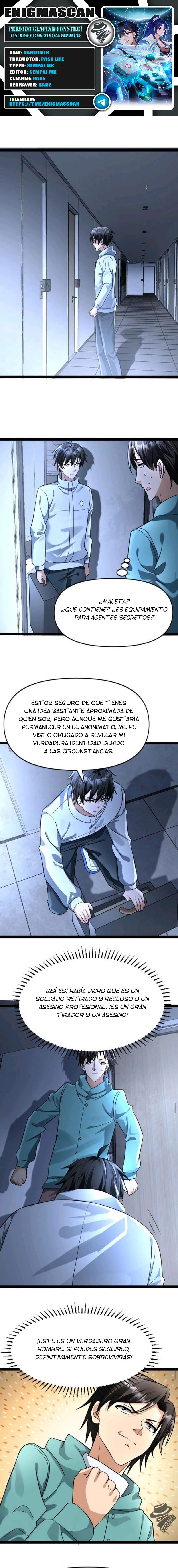 Periodo Glaciar: Construí un Refugio Apocalíptico > Capitulo 83 > Page 01