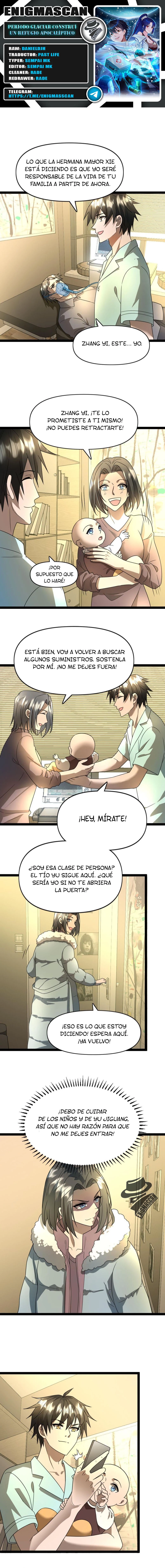 Periodo Glaciar: Construí un Refugio Apocalíptico > Capitulo 84 > Page 01