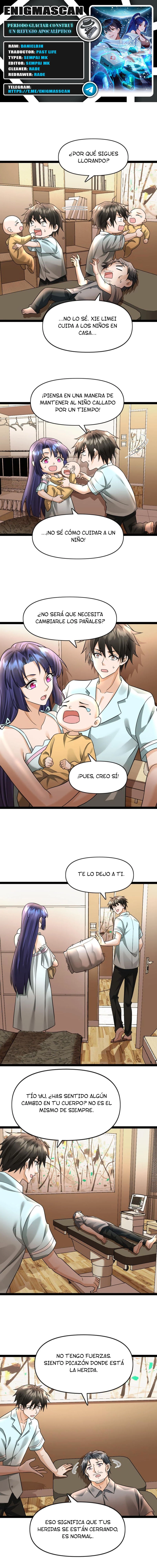 Periodo Glaciar: Construí un Refugio Apocalíptico > Capitulo 85 > Page 01