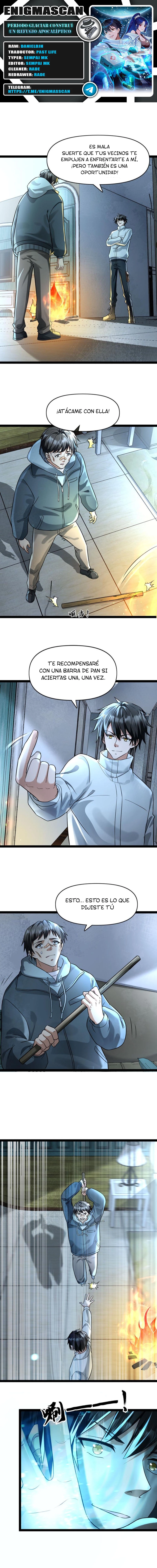 Periodo Glaciar: Construí un Refugio Apocalíptico > Capitulo 91 > Page 01