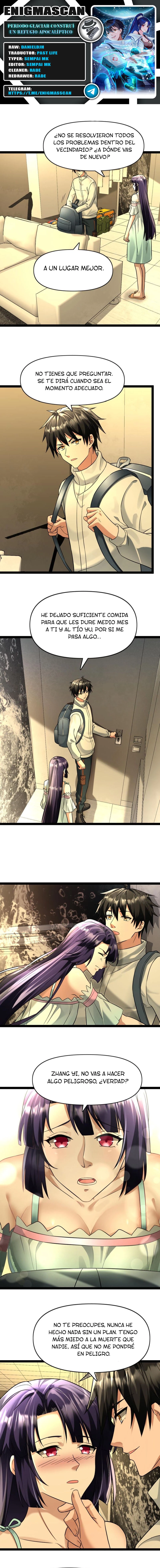 Periodo Glaciar: Construí un Refugio Apocalíptico > Capitulo 93 > Page 01