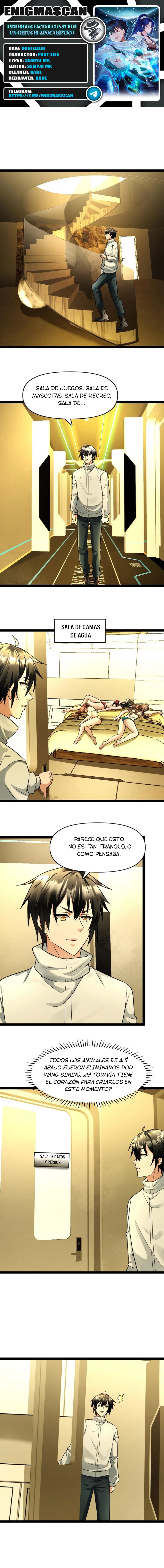 Periodo Glaciar: Construí un Refugio Apocalíptico > Capitulo 96 > Page 01