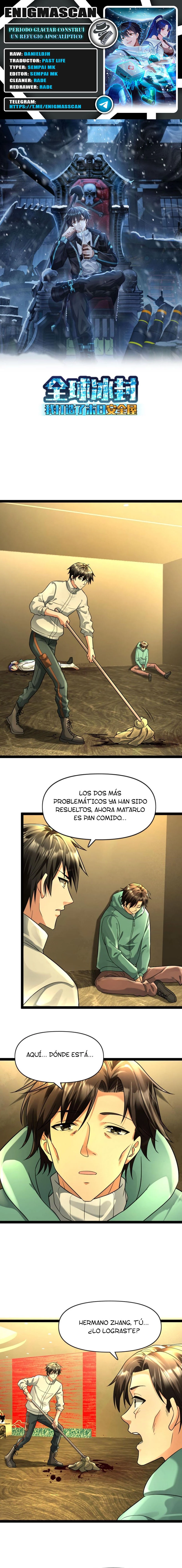 Periodo Glaciar: Construí un Refugio Apocalíptico > Capitulo 98 > Page 01