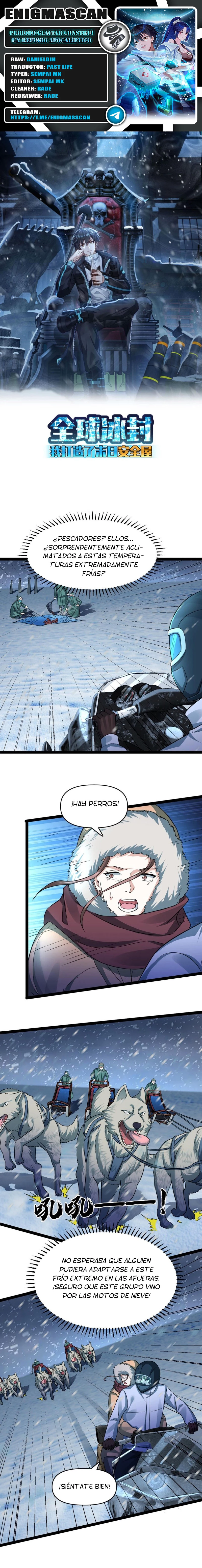 Periodo Glaciar: Construí un Refugio Apocalíptico > Capitulo 104 > Page 01