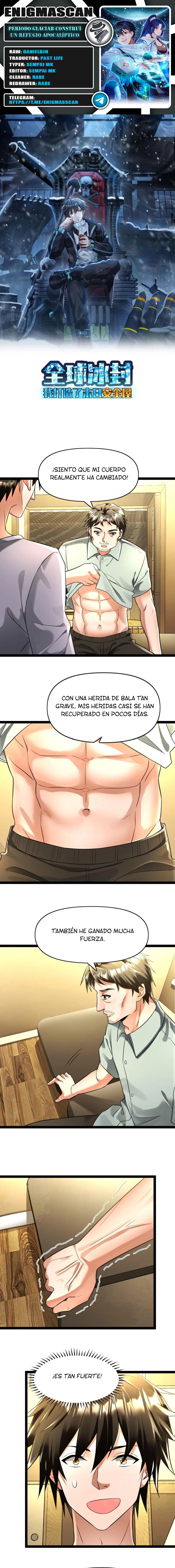 Periodo Glaciar: Construí un Refugio Apocalíptico > Capitulo 107 > Page 01