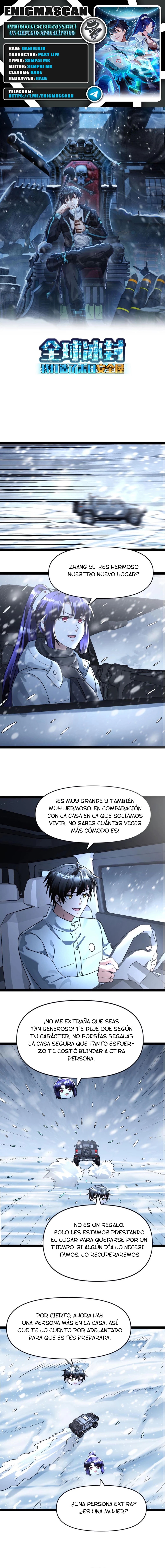 Periodo Glaciar: Construí un Refugio Apocalíptico > Capitulo 108 > Page 01