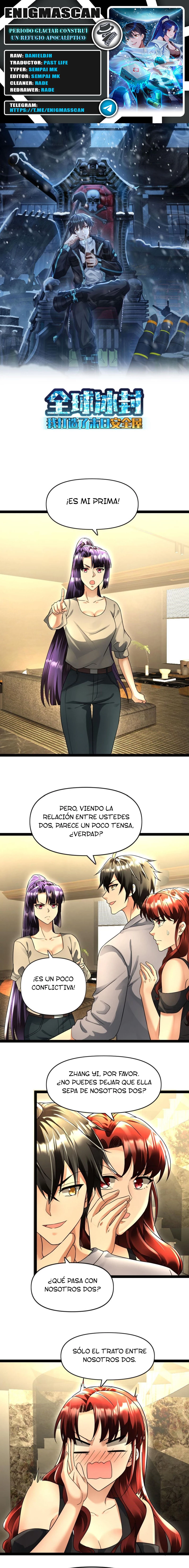 Periodo Glaciar: Construí un Refugio Apocalíptico > Capitulo 111 > Page 01