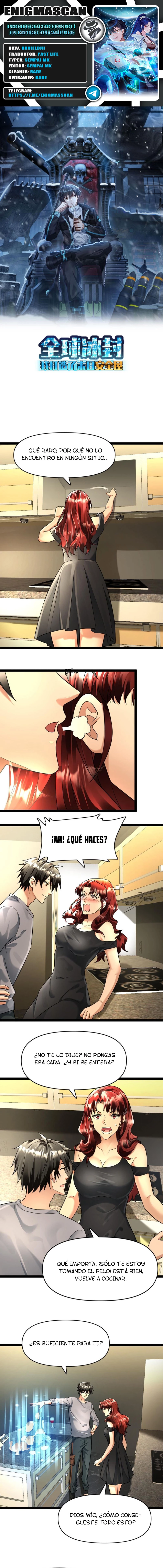 Periodo Glaciar: Construí un Refugio Apocalíptico > Capitulo 112 > Page 01