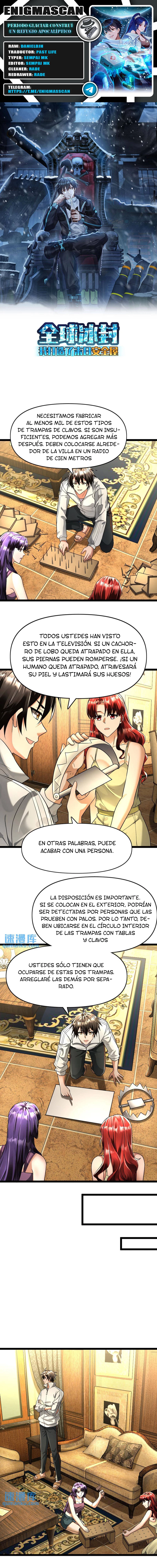 Periodo Glaciar: Construí un Refugio Apocalíptico > Capitulo 120 > Page 01