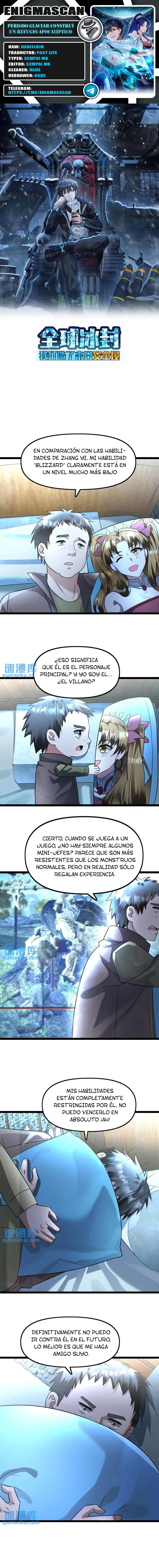 Periodo Glaciar: Construí un Refugio Apocalíptico > Capitulo 124 > Page 01