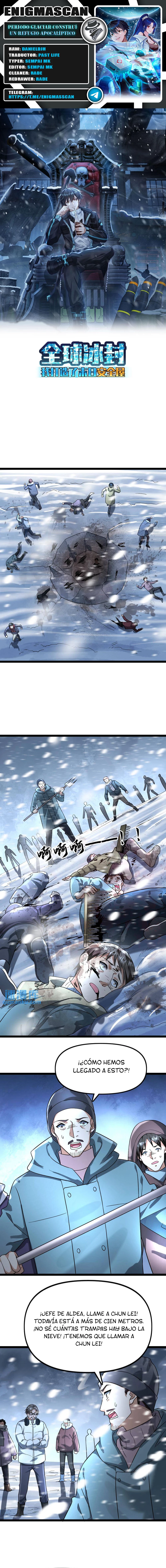 Periodo Glaciar: Construí un Refugio Apocalíptico > Capitulo 126 > Page 01