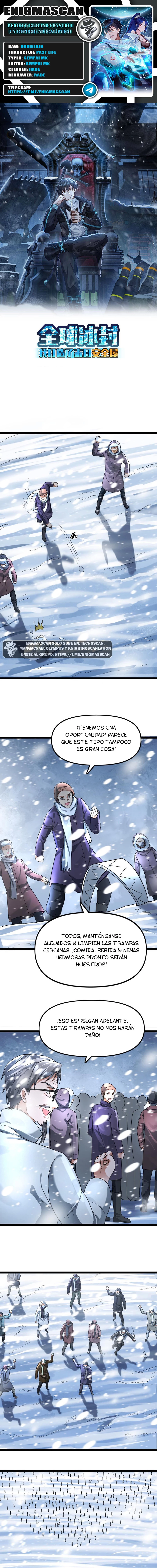 Periodo Glaciar: Construí un Refugio Apocalíptico > Capitulo 127 > Page 01