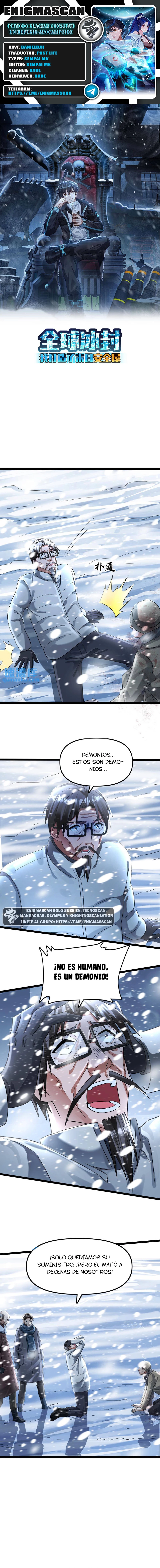 Periodo Glaciar: Construí un Refugio Apocalíptico > Capitulo 128 > Page 01