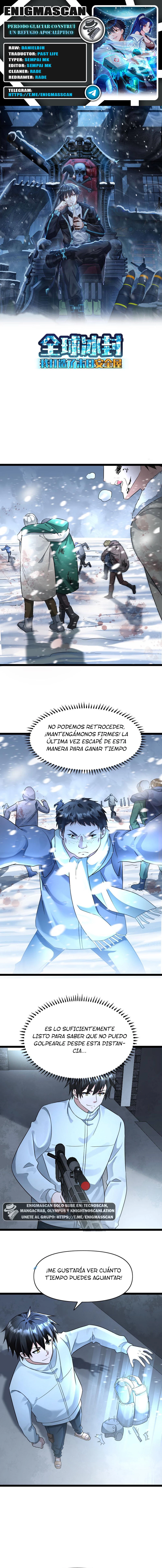 Periodo Glaciar: Construí un Refugio Apocalíptico > Capitulo 129 > Page 01