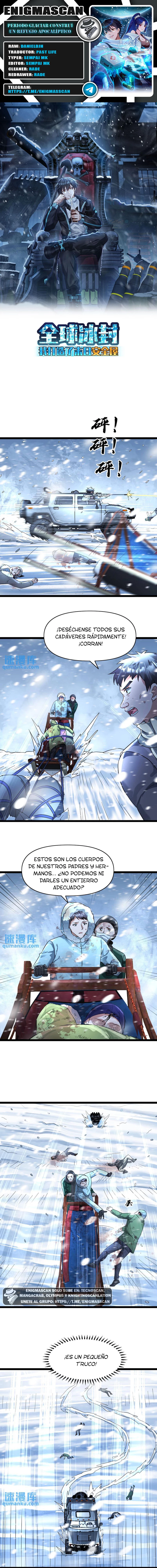 Periodo Glaciar: Construí un Refugio Apocalíptico > Capitulo 130 > Page 01