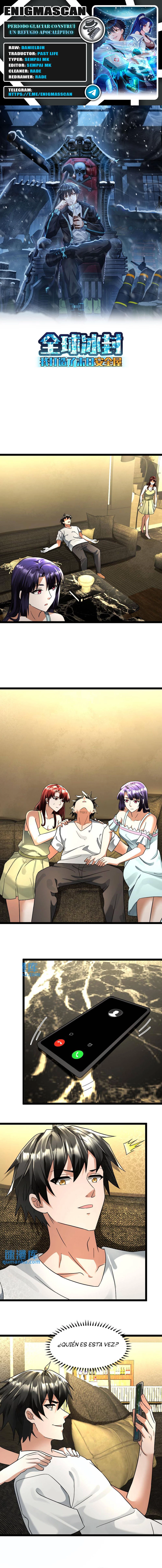 Periodo Glaciar: Construí un Refugio Apocalíptico > Capitulo 133 > Page 01