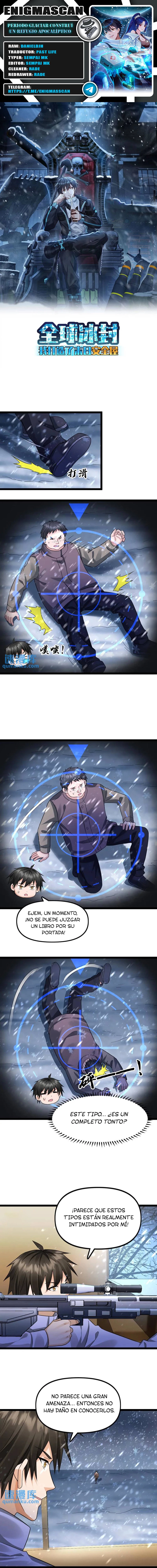 Periodo Glaciar: Construí un Refugio Apocalíptico > Capitulo 135 > Page 01