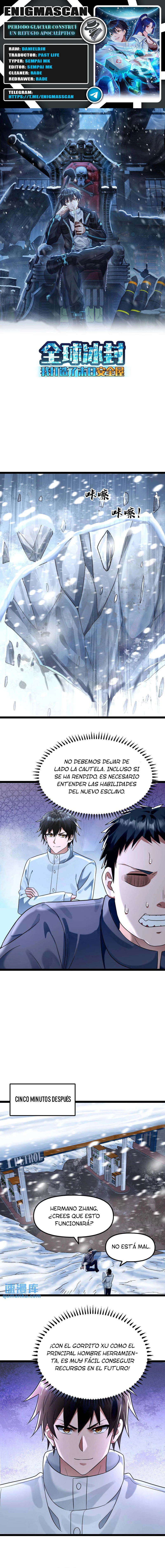 Periodo Glaciar: Construí un Refugio Apocalíptico > Capitulo 137 > Page 01