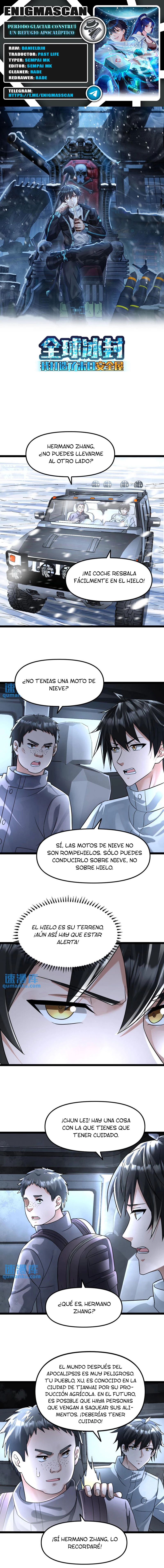 Periodo Glaciar: Construí un Refugio Apocalíptico > Capitulo 138 > Page 01