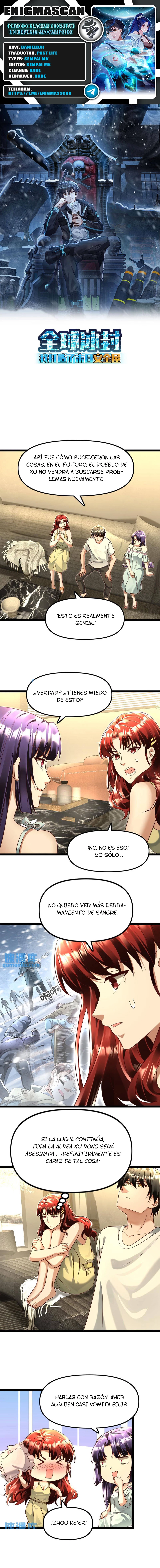 Periodo Glaciar: Construí un Refugio Apocalíptico > Capitulo 139 > Page 01