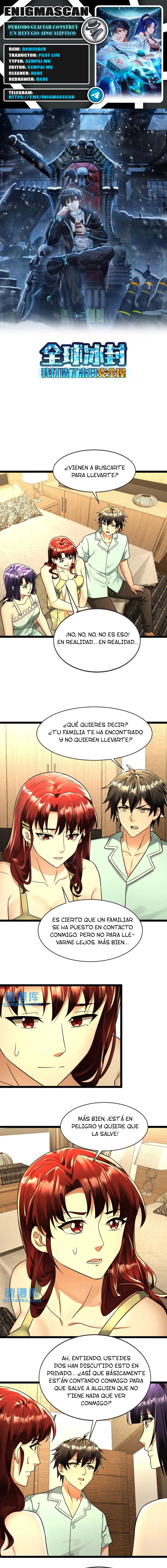 Periodo Glaciar: Construí un Refugio Apocalíptico > Capitulo 141 > Page 01