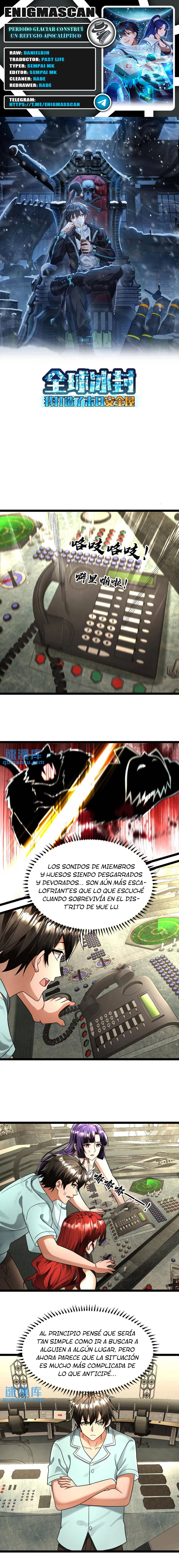 Periodo Glaciar: Construí un Refugio Apocalíptico > Capitulo 143 > Page 01