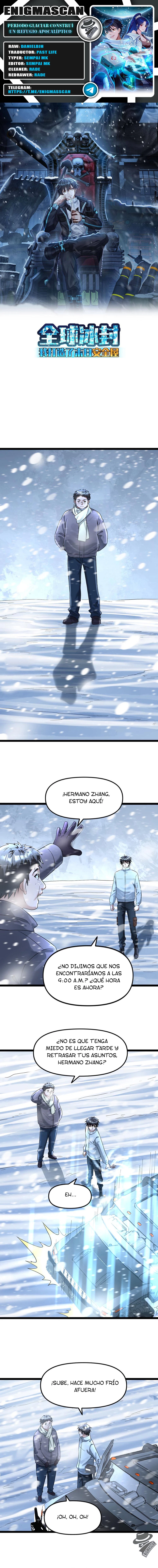 Periodo Glaciar: Construí un Refugio Apocalíptico > Capitulo 144 > Page 01