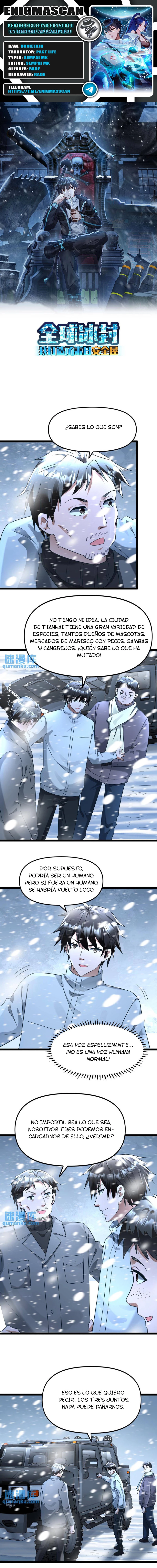 Periodo Glaciar: Construí un Refugio Apocalíptico > Capitulo 145 > Page 01