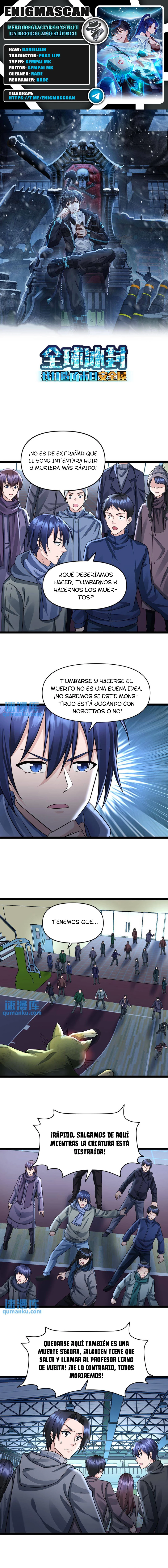 Periodo Glaciar: Construí un Refugio Apocalíptico > Capitulo 148 > Page 01