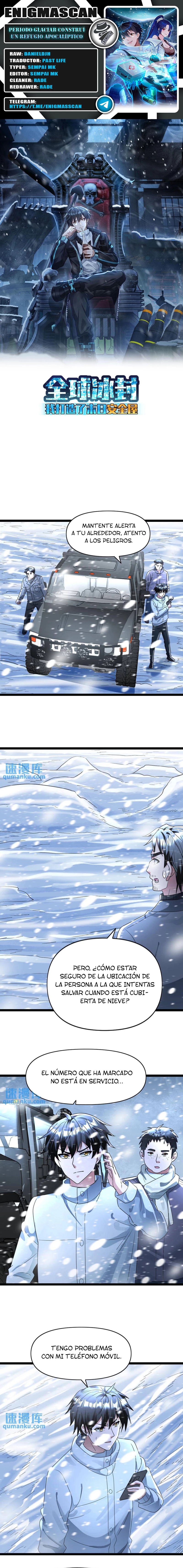 Periodo Glaciar: Construí un Refugio Apocalíptico > Capitulo 150 > Page 01